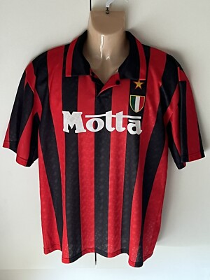 AC MILAN SHIRT MOTTA Jersey 1990's Size XL Italia Italy football
