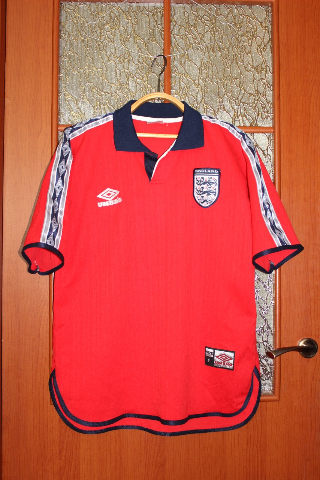 Vintage  1990's Umbro England Team football shirt