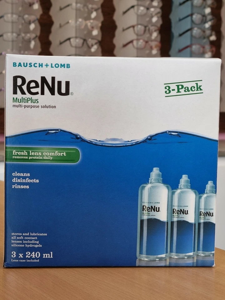 Bausch + Lomb ReNu MultiPlus multi-purpose contact lens solution