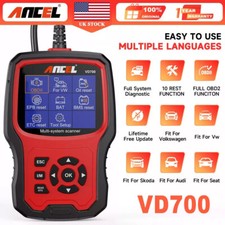 Ancel Vd700-us For Vw Audi Car Diagnostic All System Obd2 Scanner Epb Oil Dpf
