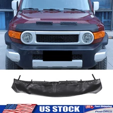 PU Leather Hood Guard Bra Bug Stone Deflector Protector Fits FJ Cruiser 2007-14