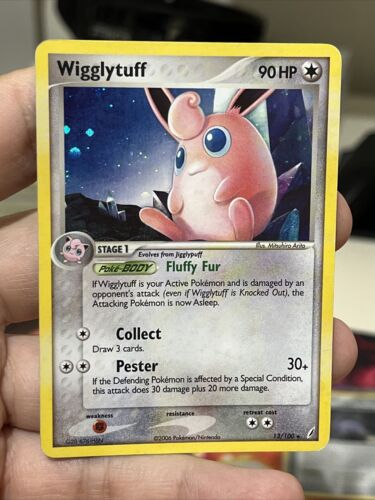 Pokémon Wigglytuff 13/100 Holo Rare Card  - Picture 1 of 7