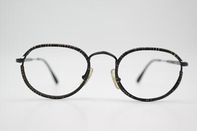 Vintage Brille JEAN LAFONT PARIS Mehrfarbig Schwarz Oval Brillengestell
