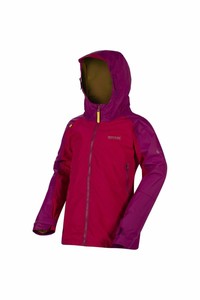 girls lined waterproof jacket