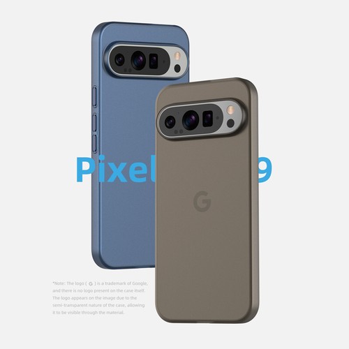 For Google Pixel 9/9 Pro XL Ultra Slim 0.45MM Matte Cover Clear PP Back Case - Picture 5 of 13