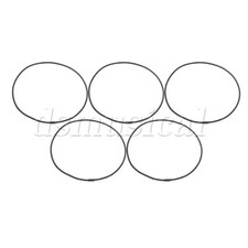 U87 Microphone Suspension Shock Mount Elastic Bands Set of 5 Black
