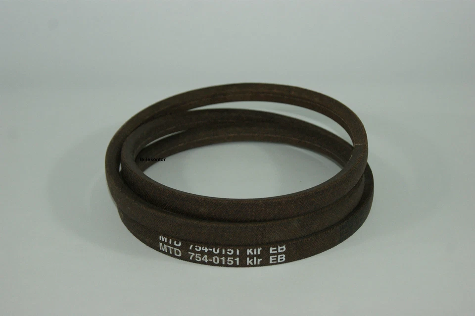 Keilriemen für MTD Rasentraktor B 10 Mähwerk, Mähdeck Neu Original 754-0151