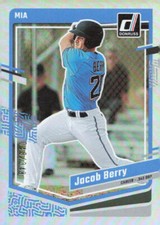2023 Donruss Baseball Jacob Berry #135    Career Stat Line /343