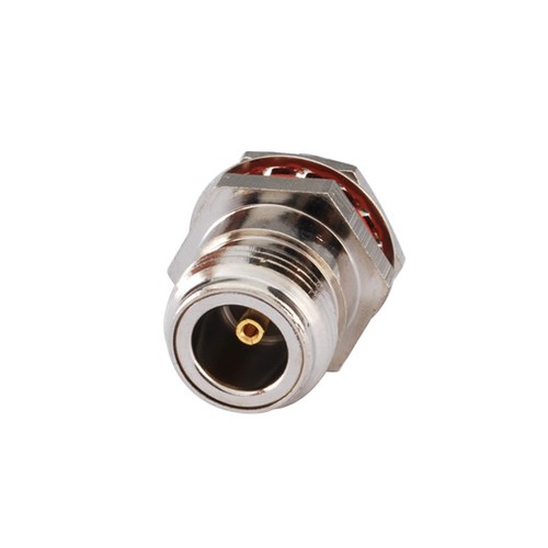 Paquete de 10 adaptadores conector hembra tipo N sellado mamparo a hembra SMA - Imagen 2 de 4