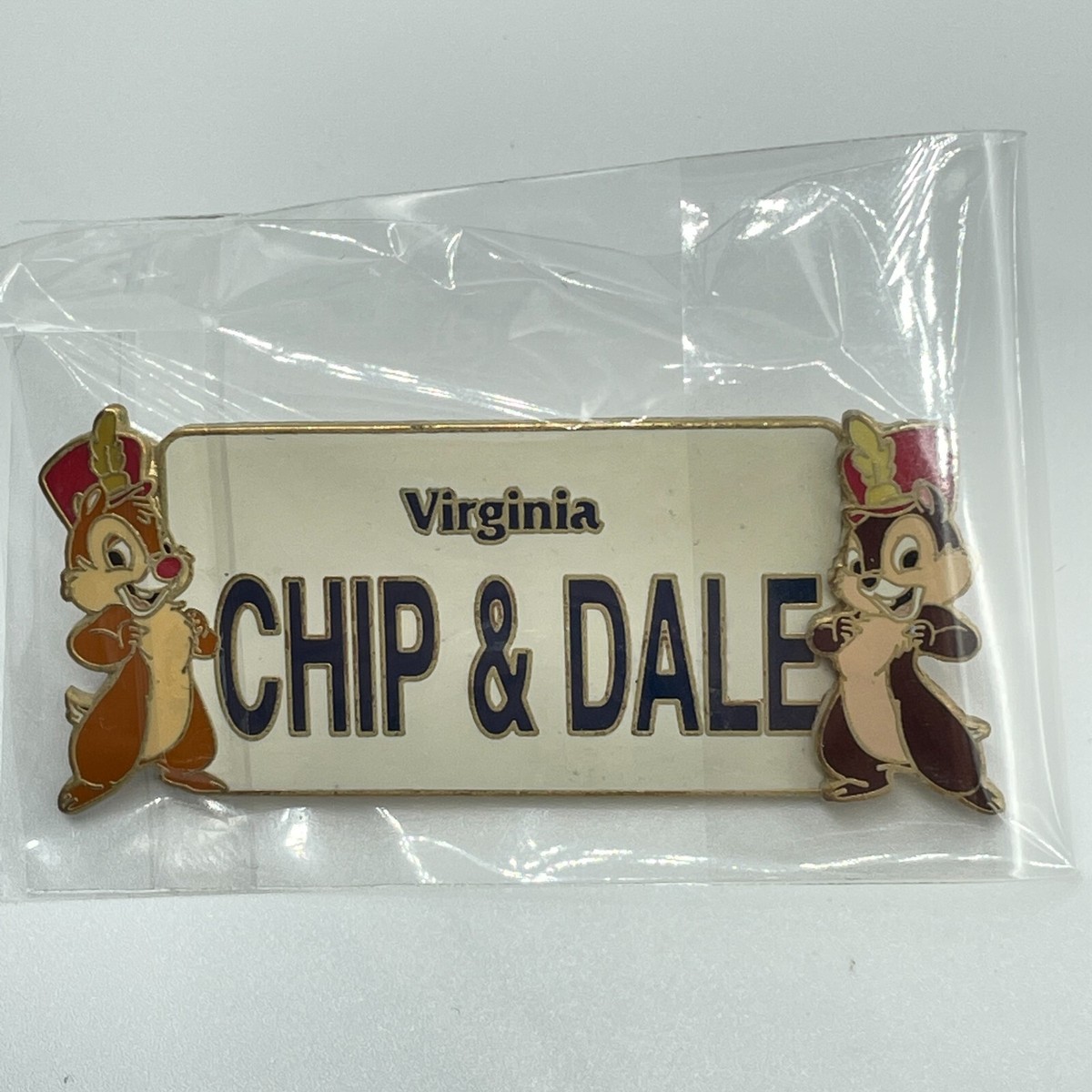 チップ&デール　アメリカ州シリーズ　ディズニーストア　ピンバッジ　限定2000個 チップ デール ピンバッジ ディズニーストア 海外 ピン