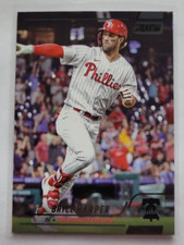 2022 Stadium Club Base Black Foil #300 Bryce Harper - Philadelphia Phillies