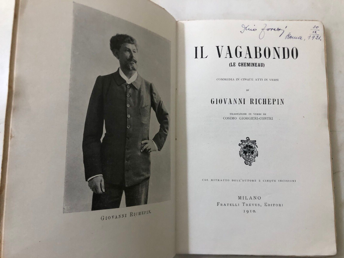 Giuseppe Conte Olivia Olivia Paladino Hermes Libro Il Vagabondo Le