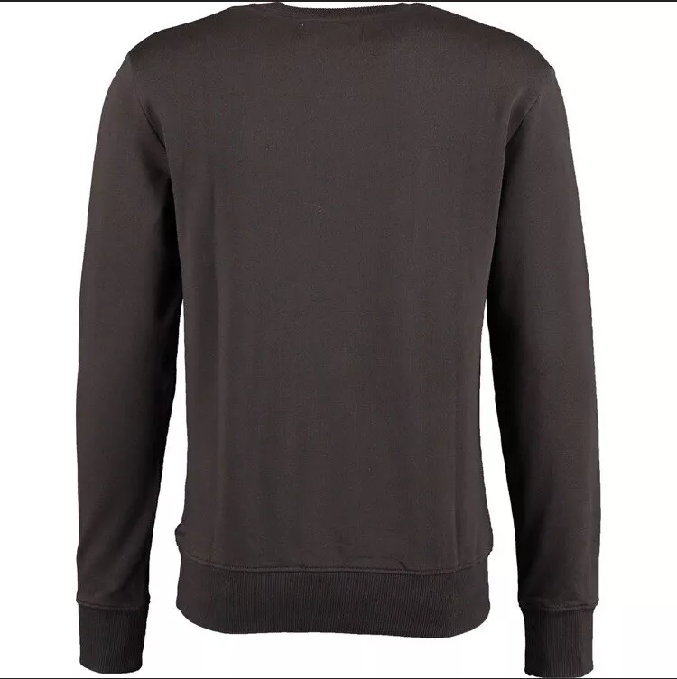 Calvin Klein Mens Grey Meteorite Classic 90s Sweater Jumper XS