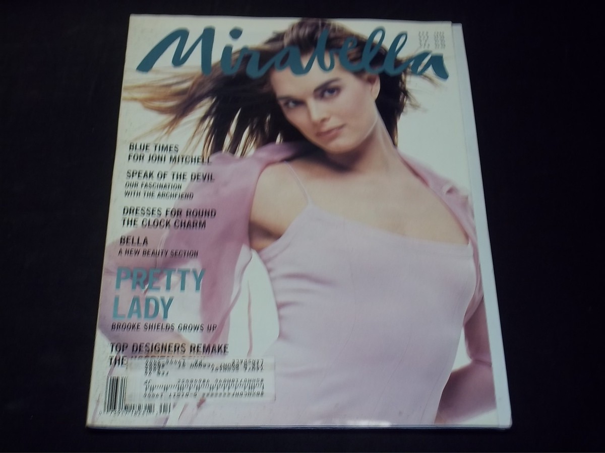 Capellini magazine カッペリーニ1995 1995 APRIL MIRABELLA MAGAZINE - BROOKE SHIELDS - FASHION ISSUE - L