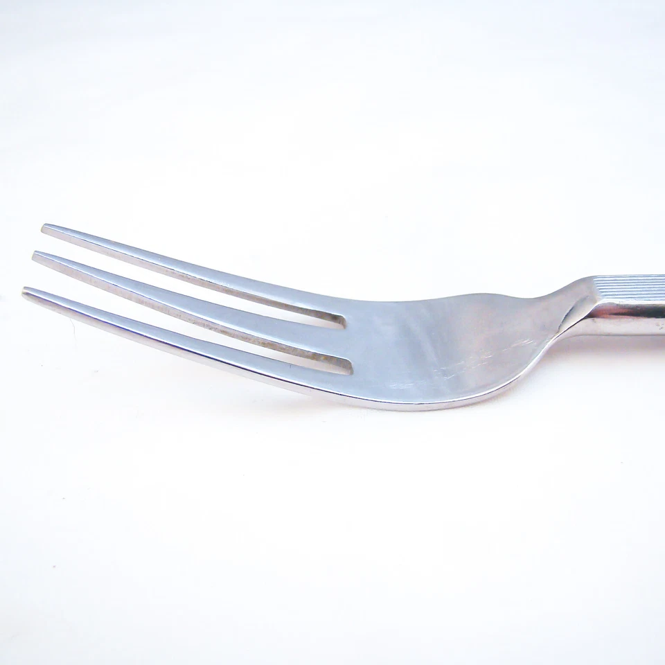Retroneu Stainless Steel Handcrafted FOLIAGE (missing black) Dinner Fork - Image 3 of 4