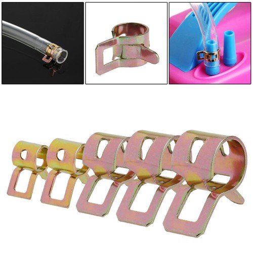 50Pcs 5/6/7/8/9mm Spring Clip Car Fuel Vacuum Water Oil Silicon Hose Tube Clamp - Picture 2 of 12