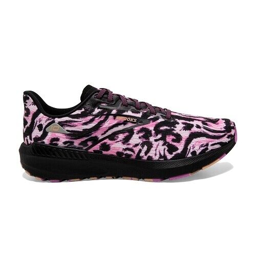 Purple Brooks Womens Running Shoes Cheetah Print Brooks 