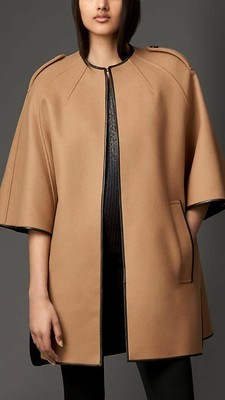 burberry cape coat