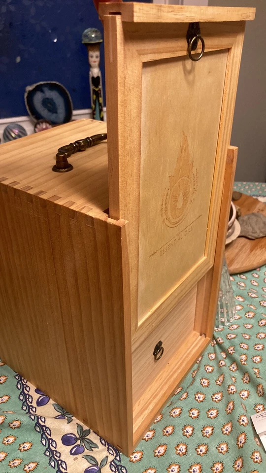 Portable Craft/Jewelry Wood Storage Box 3 Drawersn75 slots, Ready To Personalize - Image 3 of 4