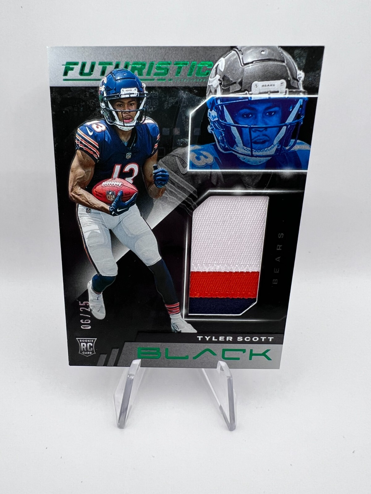 Tyler Scott Panini Black Futuristic Relics #FUT3 Emerald
