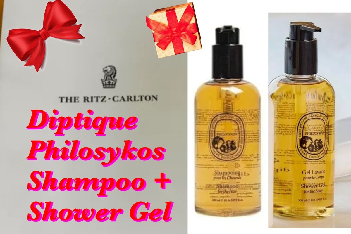 3p Diptyque Philosykos Shampoo Body Wash Gel Lavant 10oz Gift Bag