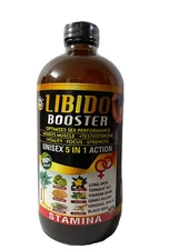 100% Natural, Unisex LIBIDO Booster 5 In 1 Action By Al-Riyan 16 oz