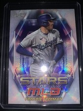 Freddie Freeman 2023 Topps Chrome Baseball Stars of the MLB #SMLBC-27 Dodgers