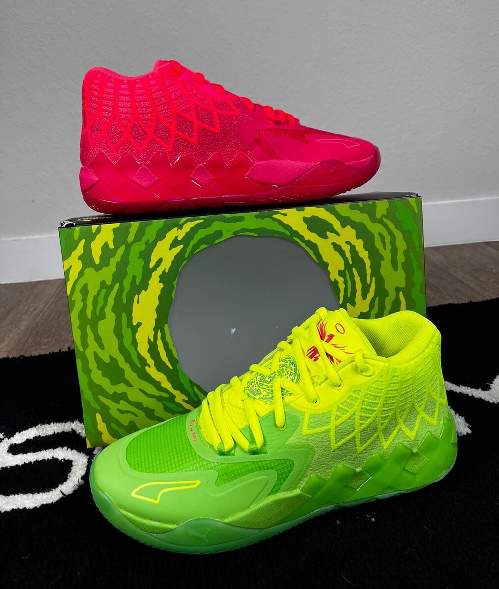 Puma LaMelo Ball MB.01 Rick and Morty 376682-01 | eBay Puma LaMelo Ball MB.01 Rick and Morty 376682-01 | eBay
