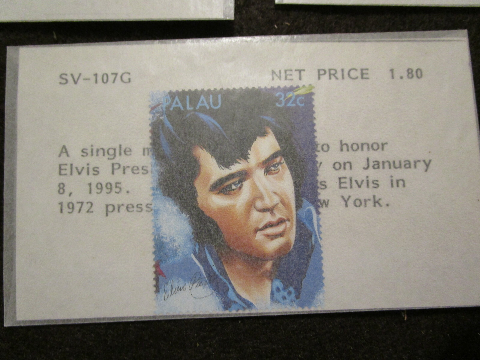 FIVE Mint Elvis Presley Postage Stamps from Maldives & Palau 1990's eBay