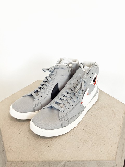 nike blazer mid rebel wolf grey