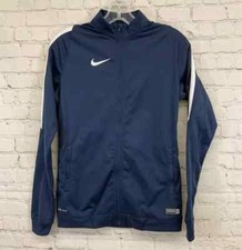 Nike Womens DriFit 725961-419 LARGE Navy White Soccer Training Jacket NWT