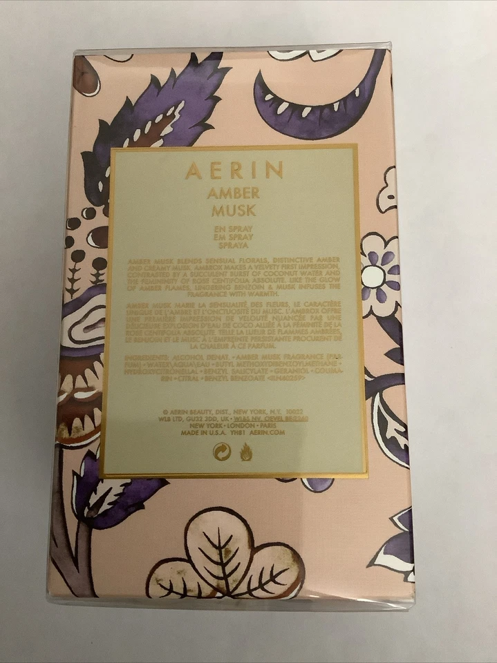 Aerin Amber Musk eau de parfum spray perfume 1,7 oz Estée Lauder nuevo en caja Foto 4 de 4