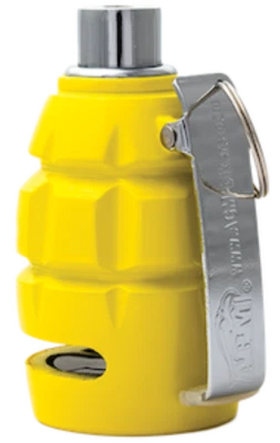 Motorrad Bremsscheibenschloss mit Alarmsystem - Gelb - Yellow - Bild 1 von 4