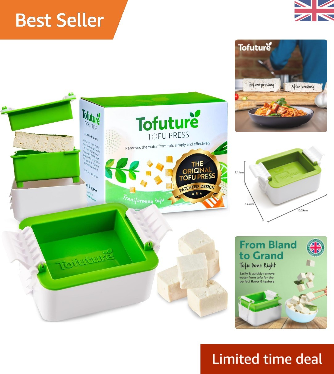 Effiziente BPA-freie Tofupresse für perfekt festen Tofu - Ideal zum Kochen