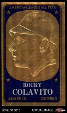 1965 Topps Embossed #46  Rocky Colavito  Athletics 4 - VG/EX