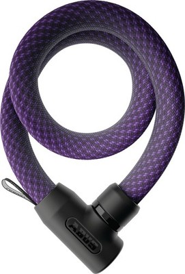 Abus Kettenschloss YARNIT 4004K/110 midnight purple Textilschloss Level 7 110cm