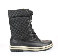 Vepose Womens Black Snow Boots Size 11 (2432003)