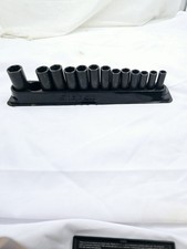 Snap-on Metric Deep Impact Socket Set 10-21mm & 24mm 3/8dr.