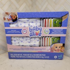 Baby Alive Diaper Doll Food Refill Pack 14 Diapers 10 Doll Food Multicolor 3