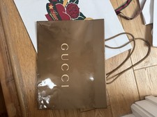Gucci Paper Gift Bag 2 Types
