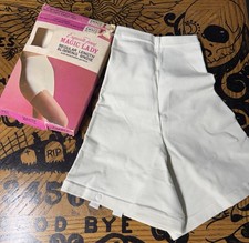 VINTAGE EXQUISITE FORM MAGIC LADY SLIMMING UNDIE / GARTERS 4-5 SMALL. NEW