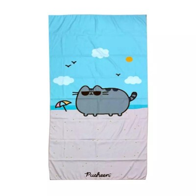 5055071799518 Ręcznik plażowy z microfibry Pusheen BTOW09 Puckator