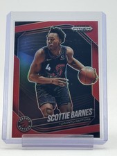 SCOTTIE BARNES 2024-25 PANINI PRIZM BLACK RED /299 TORONTO RAPTORS #65 Q5997