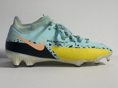 Nike Phantom GT2 Academy Dynamic Fit FG MG Soccer Cleats Blue Yellow US 7