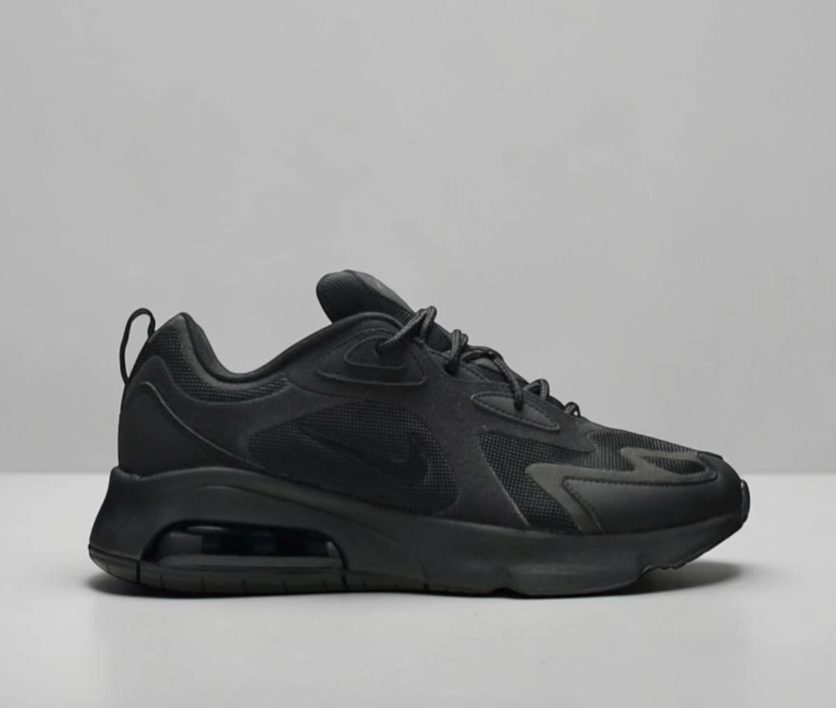 Nike Air Max 200 Black Athletic Sneakers Men’s Size 8.5 Shoes Nike Air Jordan Max 200 Black Volt White Men main image 3