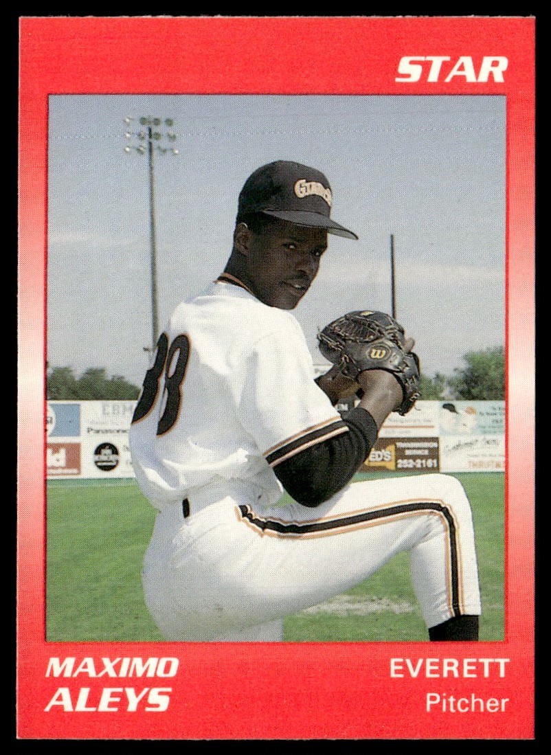 1989 Star Maximo Aleys Everett Giants #187