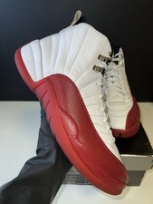   Nike Air Jordan XI Retro 12 Cherry 2009 SIZE 9.5  Royalty Flu Game Master Red