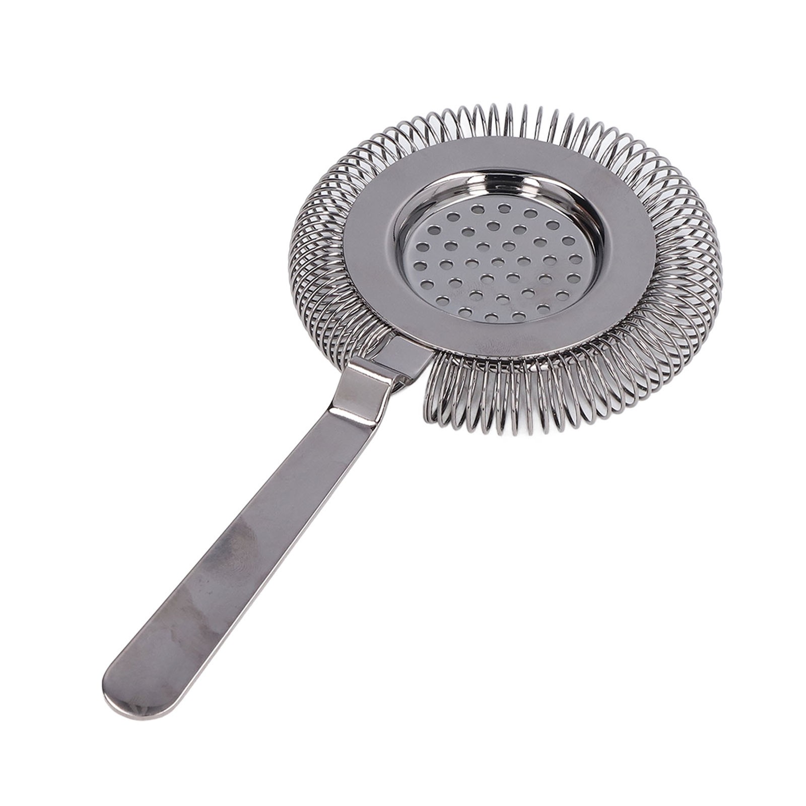 Bar Strainer Fine Filtering Professional Stainless Steel Cocktail Strainer For B