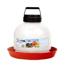 Automatic 3 Gallon Chicken Waterer, BPA,Free Plastic, Gravity Fed System
