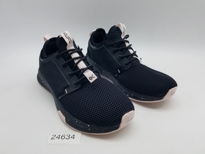 Kuru Atom Women's Size 9 Wide Sneakers Black Pink